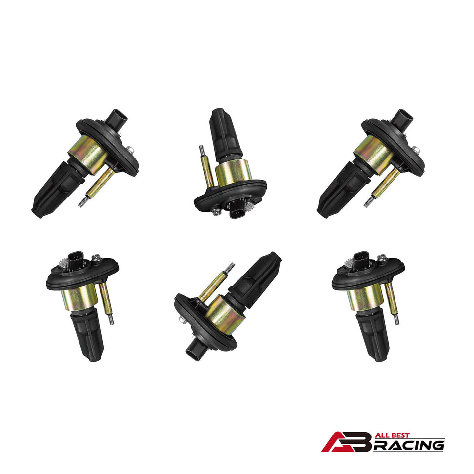 Set of 6 Ignition Coil Pack for GMC Canyon Envoy Isuzu Olds 71760623 C1395 UF303 - A.B.Racing Suspension Parts